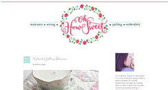 Desktop Screenshot of ohhowsweet.com